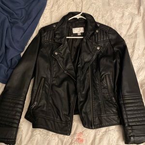 Leather Biker Jacket